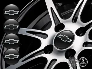 Chevrolet  Adesivi Cupola Resina Loghi Cerchio Gara
